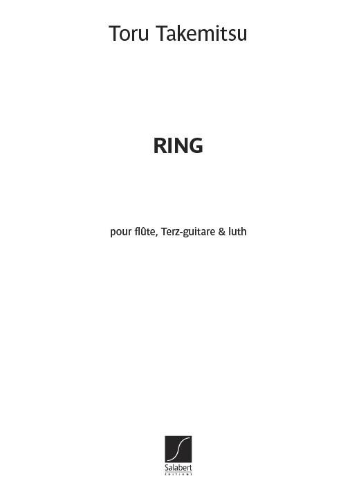 Toru Takemitsu: Ring