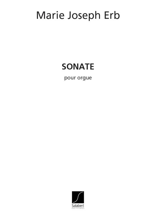 Marie-Joseph Erb: Sonate Orgue