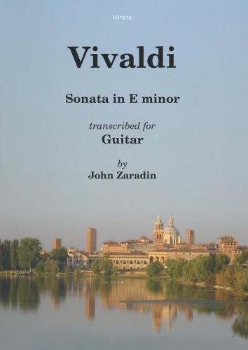 Vivaldi: Sonata in E minor for Solo Guitar