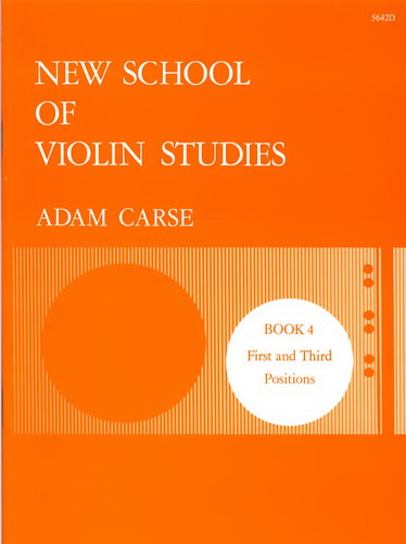 Adam Carse: New School Of Violin Studies 4