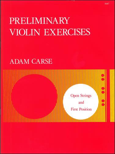 Preliminary Violin Exercises