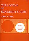 Adam Carse: Viola School Of Progressive Studies Book 5