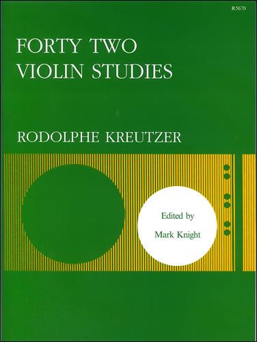 Rudolphe Kreutzer: Forty-Two Studies