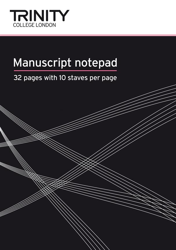 Manuscript Notebook 10-stave 32pp