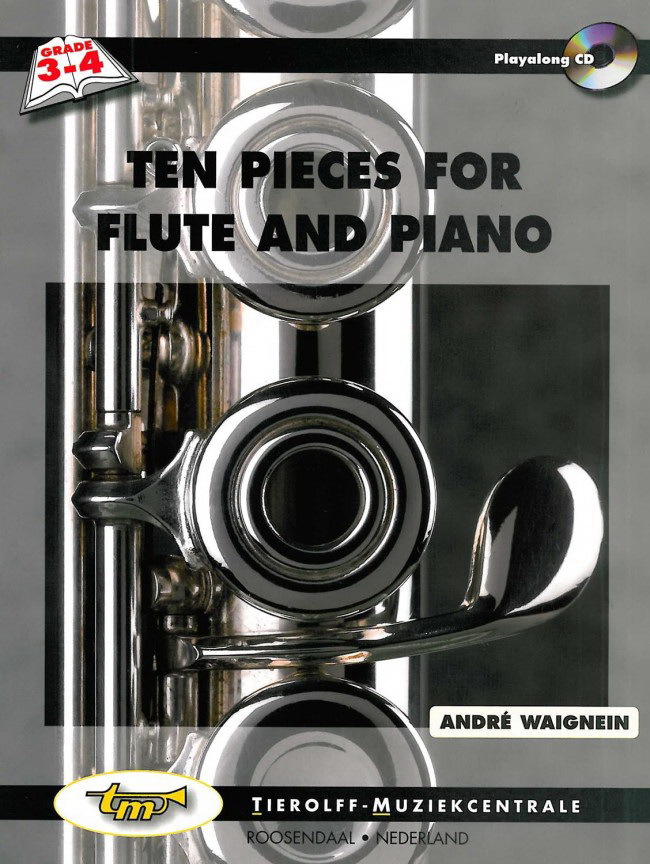 André Waignein: Ten Pieces – Tien Stukken Fluit en Piano