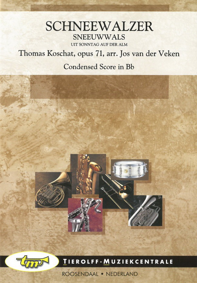 Thomas Koschat: Schneewalzer/Sneeuwwals, Opus 71