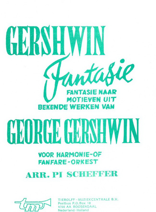 George Gershwin: Gershwin-Fantasie