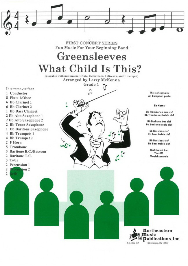 Larry McKenna: Greensleeves (What Child is This?), Full Band
