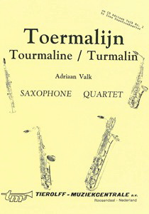 Adriaan Valk: Tourmaline / Turmalin / Toermalijn