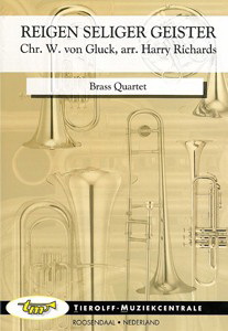 Christoph Willibald von Gluck: Reigen Seliger Geister (Dance Of The Blessed Spirits), Brass Quartet