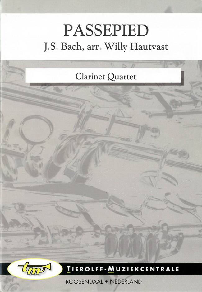 Johann Sebastian Bach: Passepied, Clarinet Quartet