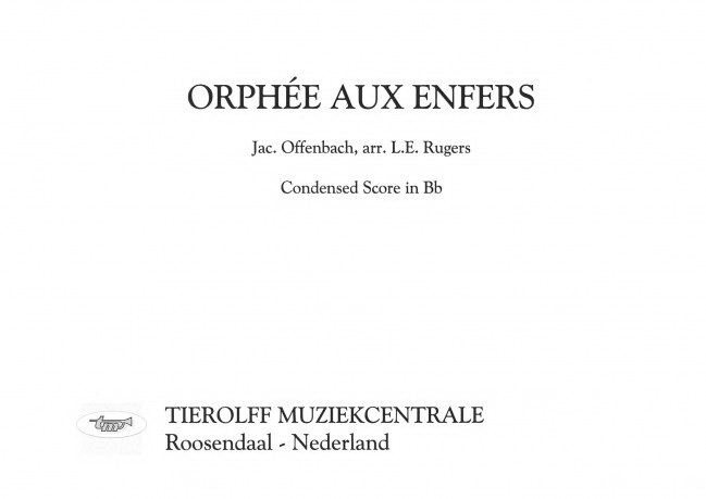 Jacques Offenbach: Orphée aux Enfers