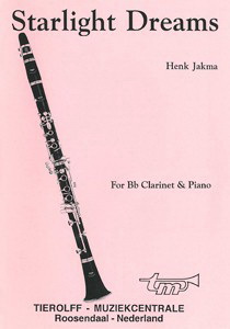 Henk Jakma: Starlight Dreams, Clarinet & Piano