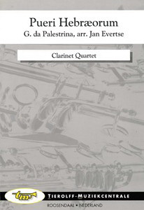 Giovanni Pierluigi da Palestina: Pueri Hebræorum, Clarinet Quartet