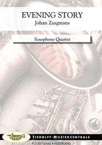Johan Zaagmans: Evening Story, Saxophone Quartet