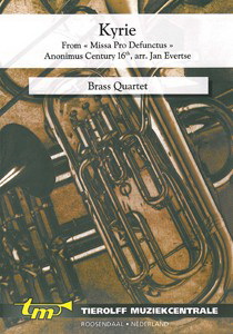 Kyrie (From Missa Pro Defunctus), Brass Quartet