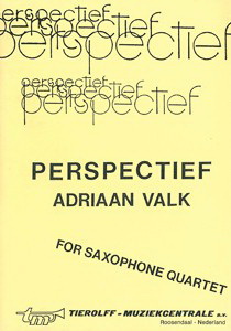 Adriaan Valk: Perspectief/Perspektive/Perspective, Saxophone Quartet
