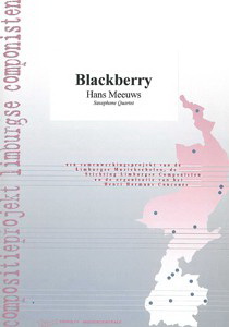 Hans Meeuws: Blackberry, Saxophone Quartet