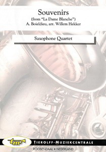 Francois-Adrien Boieldieu: Souvenir De L’Opera (La Dame Blanche), Saxophone Quartet