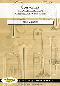 Francois-Adrien Boieldieu: Souvenir De L'Opera (La Dame Blanche), Brass Quartet