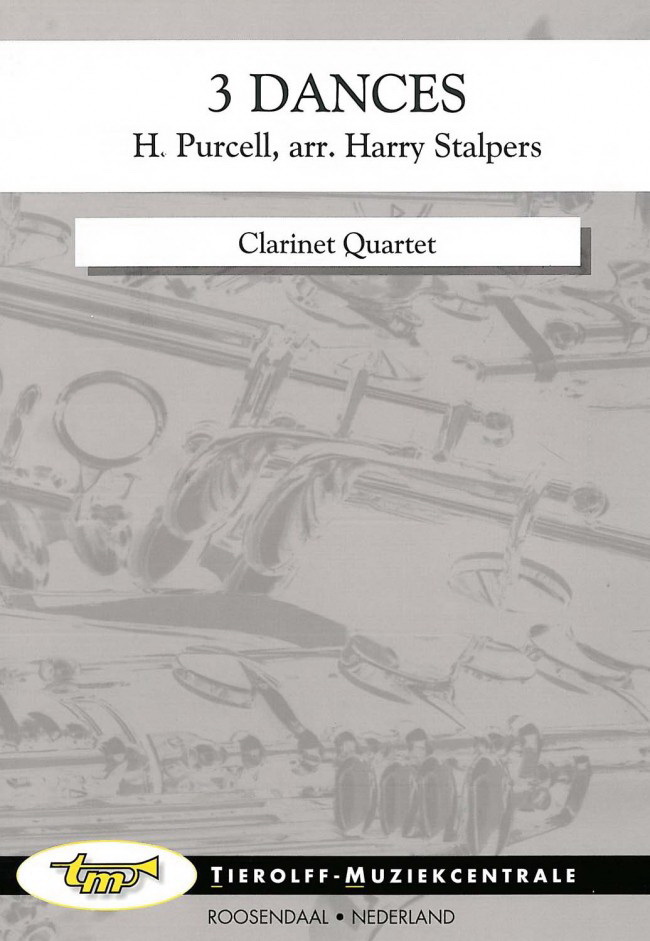 Henry Purcell: 3 Dances, Clarinet Quartet