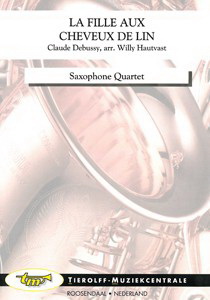 Claude Debussy: La Fille Aux Cheveux De Lin, Saxophone Quartet