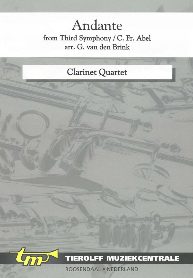 Carl Friedrich Abel: Andate (from 3rd. Symphonie Eb), Clarinet Quartet