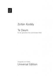 Kodaly: Te Deum (SATB, Piano)