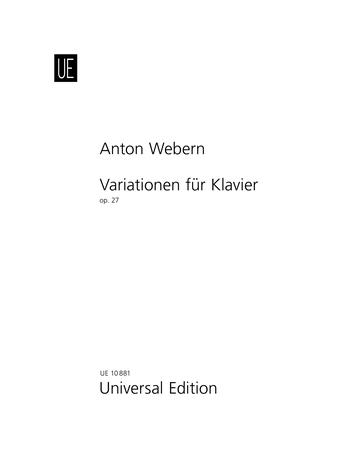 Anton Webern: Variationen Opus 27