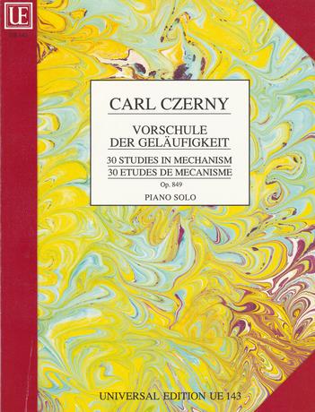 Czerny: 30 Studies in Mechanism op. 849 