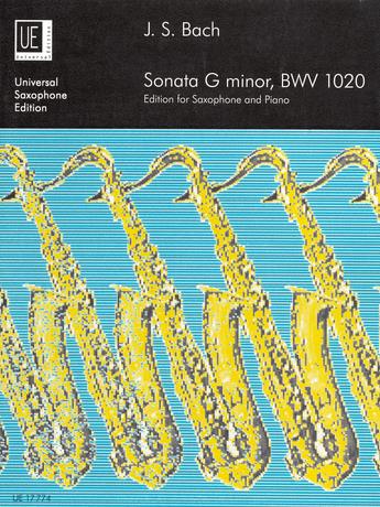Bach: Sonata BWV 1020 G minor (Saxophone/Piano)