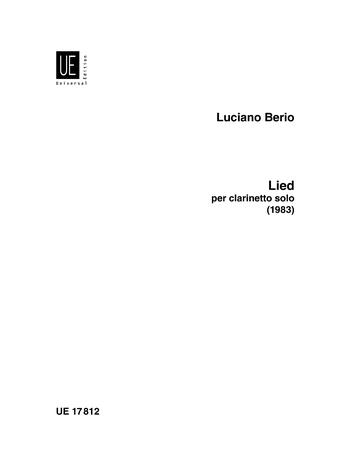 Luciano Berio: Lied