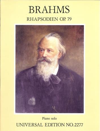 Johannes Brahms: 2 Rhapsodien