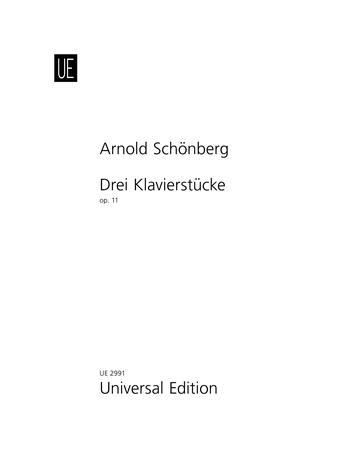 Arnold Schoenberg: 3 Klavierstucke Op.11