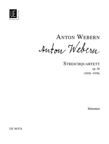 Anton Webern: Quartett