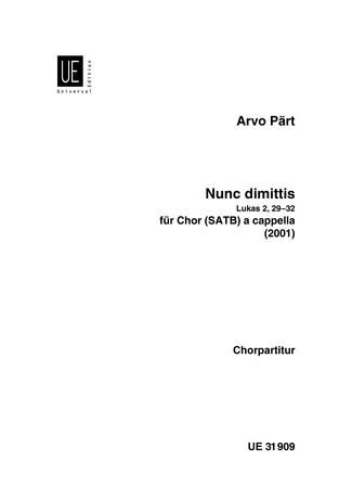 Arvo Pärt: Nunc Dimittis