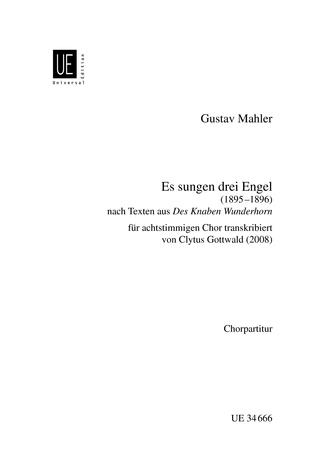 Gustav Mahler: Es sungen drei Engel (SATB)