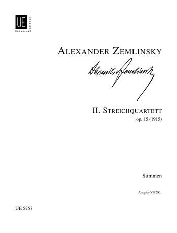 Alexander Zemlinsky: Streichquartett Nr. 2