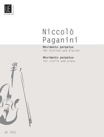 Paganini: Movimento Perpeto (Viool, Piano)