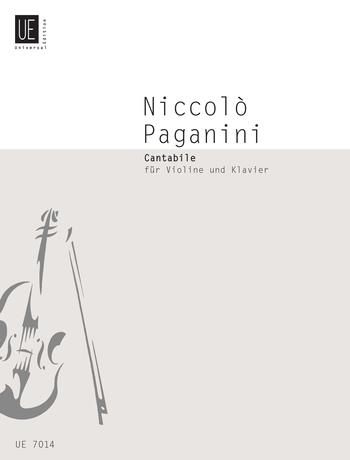 Paganini: Cantabile D major (Viool, Piano)