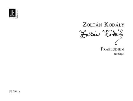 Zoltán Kodály: Praeludium aus Pange Lingua