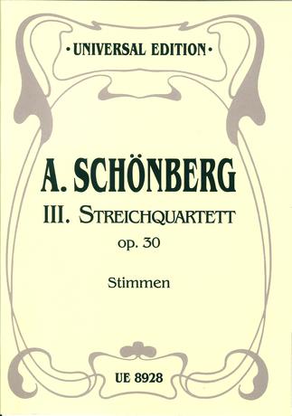 Arnold Schönberg: Streichquartett Nr. 3