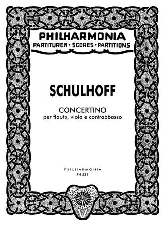 Erwin Schulhoff: Concertino