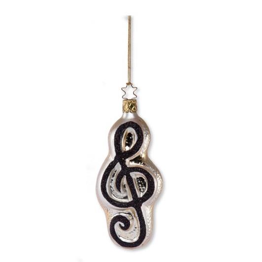 Christmas tree Ornament G-clef