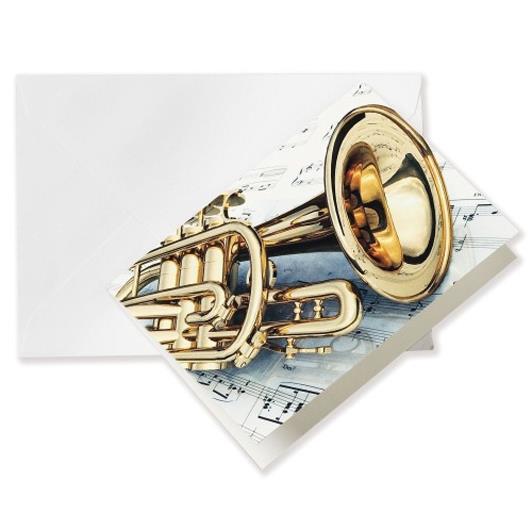 Ansichtkaart Trumpet A7(A 7, with envelpoe)