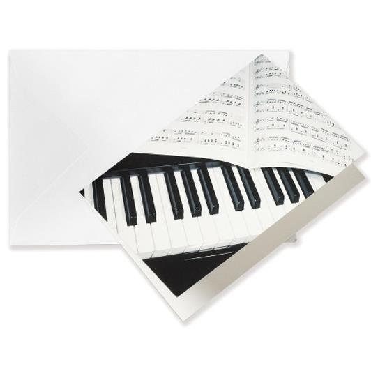 Ansichtkaart Keyboard A7(A 7, with envelpoe)