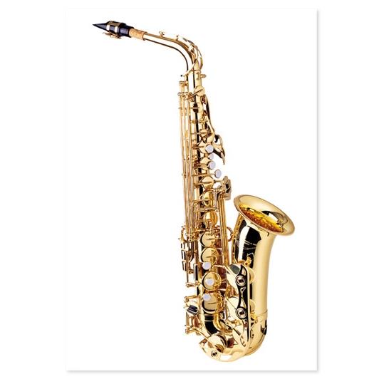 Ansichtkaart Saxophone (10 pcs)