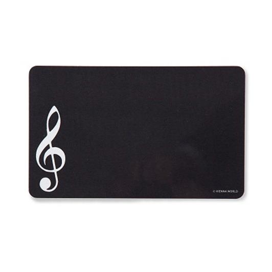 Cutting board G-clef black(23,3 x 14,3 cm, melamine)