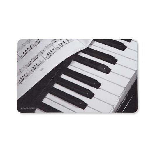 Cutting board Piano/Sheet music(23,3 x 14,3 cm, melamine)