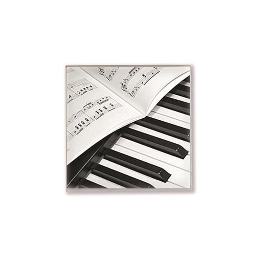 Paper napkins Piano/Sheet music 25x25cm(20 pieces, 25 x 25 cm)